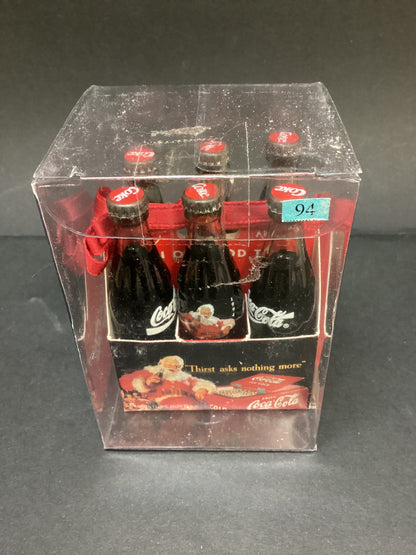 1994 Coca-Cola Santa 6-Pack – Limited Edition Collector’s Series – Mint & Unopened – No. 4234/10,000