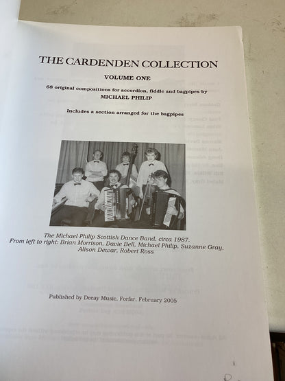 The Cardenden Collection by Michael Philip 68 Original Compositions for Accordion, Fiddle and Bagpipe