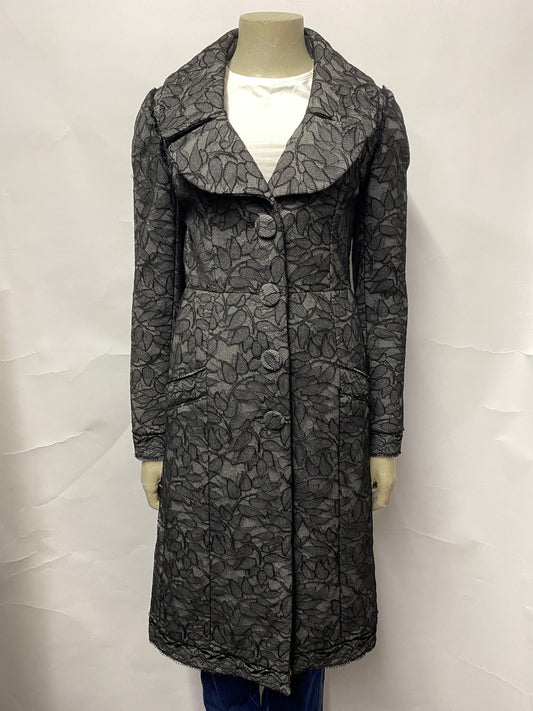 Andrew GN Grey and Black Wool Coat 10