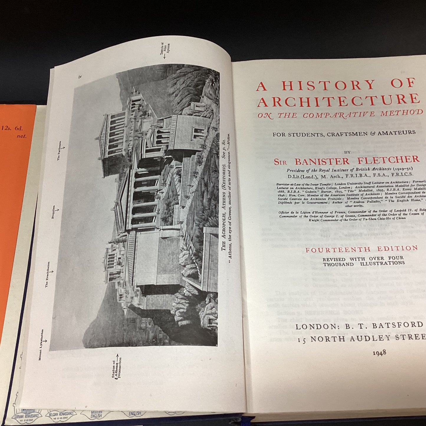 A History of Architecture on the Comparative Method by Sir Banister Fletcher