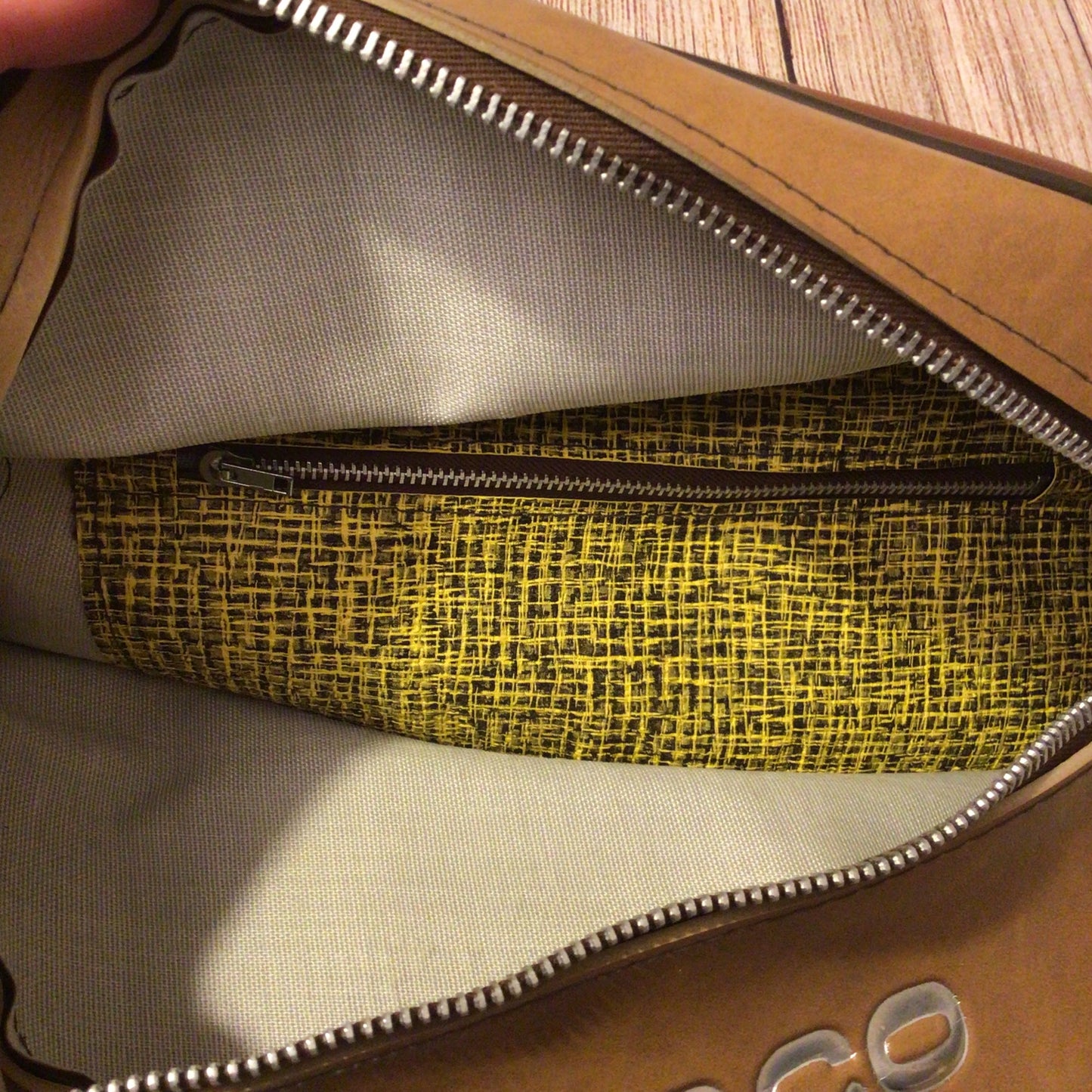 Vintage Bultaco Brown Leather Motorcycle Riding Bum Bag