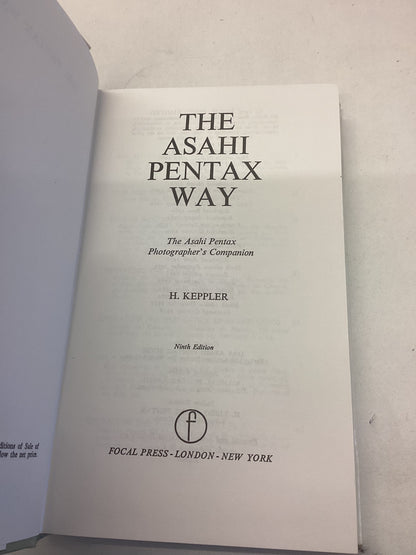 The Asahi Pentax Way Ninth Edition Herbert Keppler