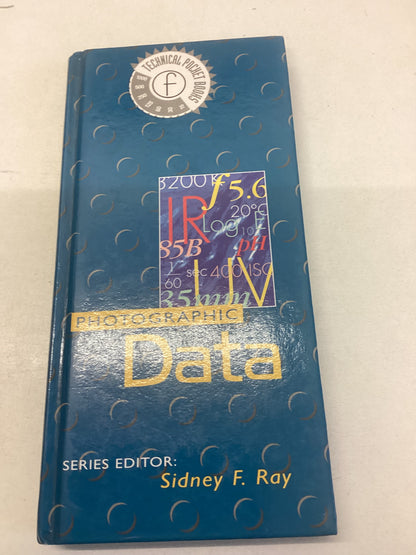 Photographic Data Series Editor Sidney F Ray