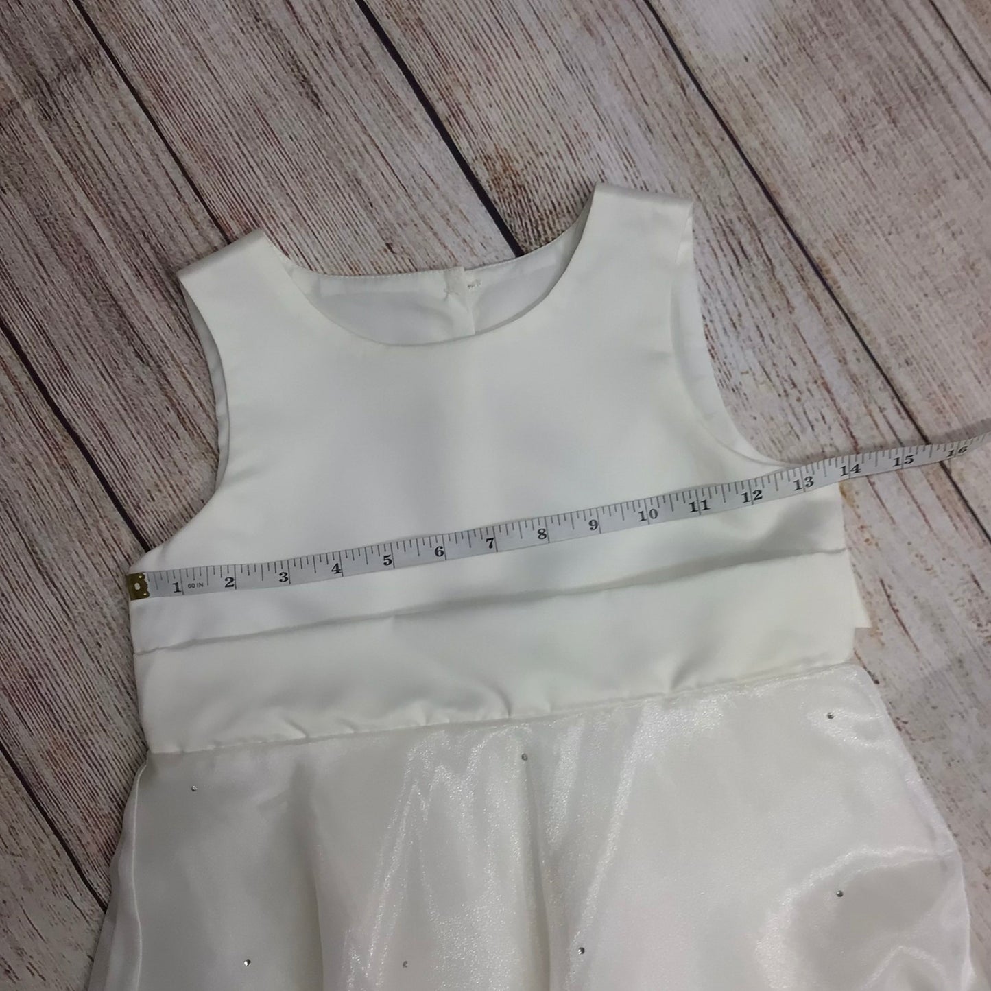 Ivory Flower Girl Party Dress & Jacket Size 6-7 Yrs