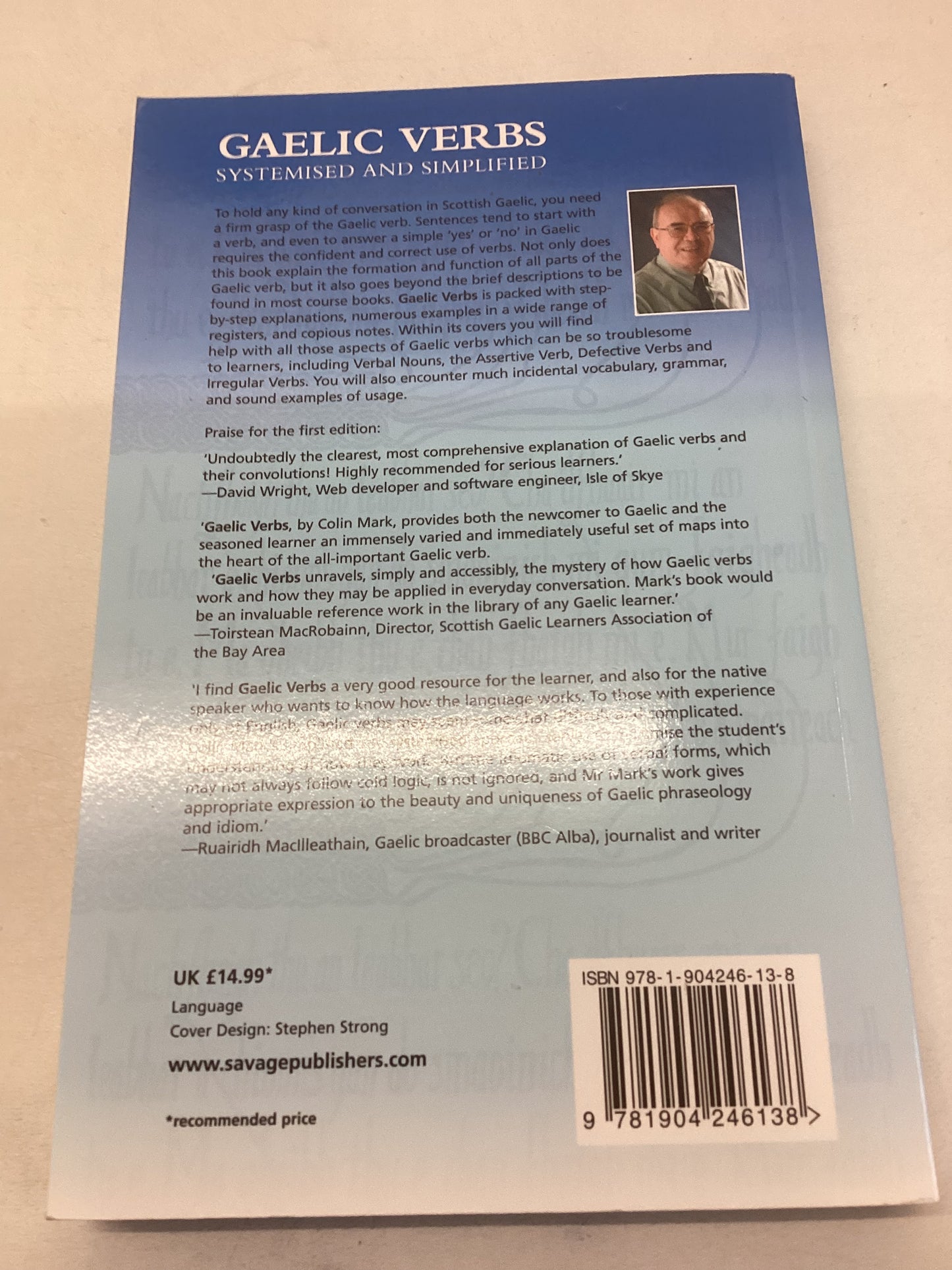 Gaelic Verbs Systemised and Simplified Colin Mark