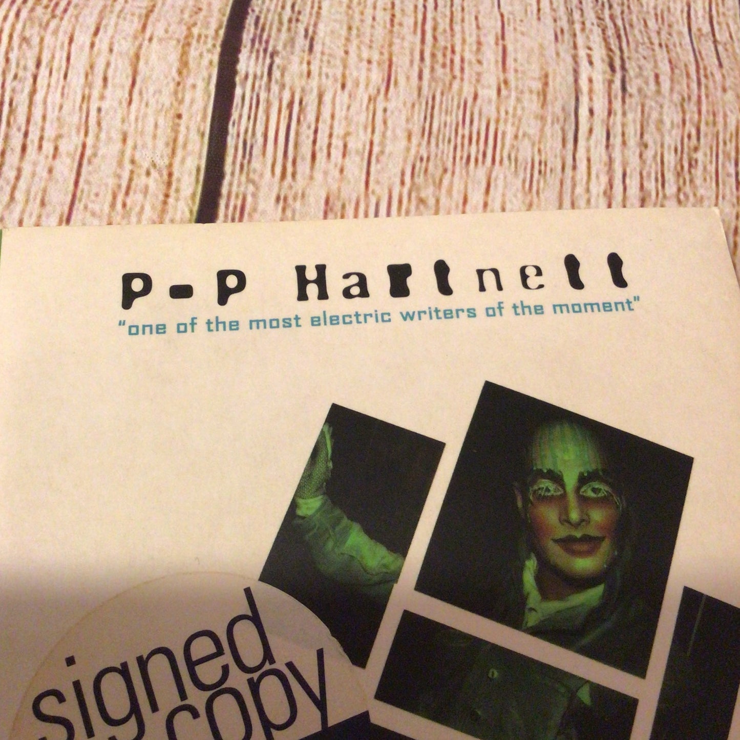 Mmm Yeah by P.P. Hartnett (Signed Copy, Pulp Books, 1999)