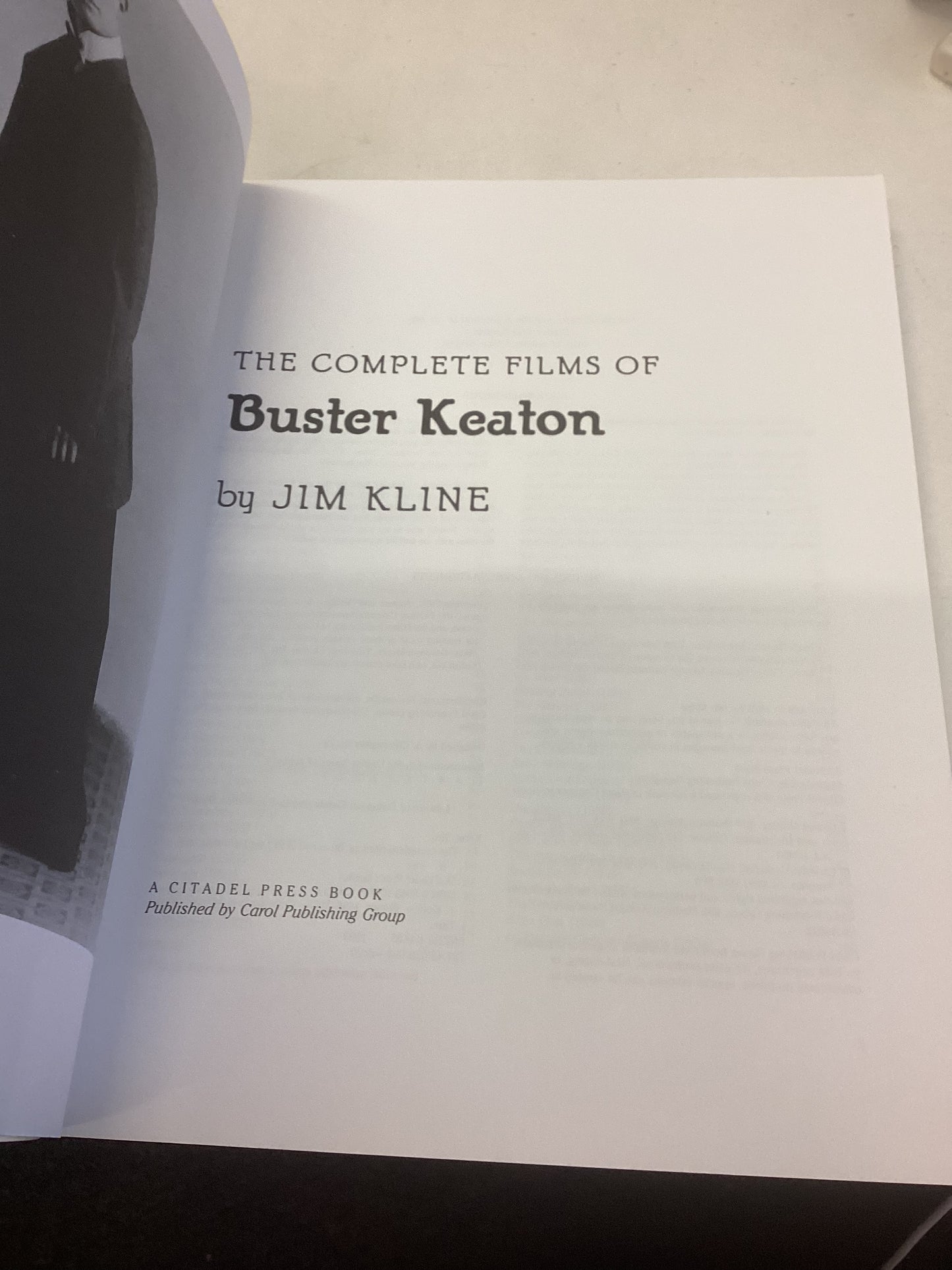 The Complete Films Of Buster Keaton Jim Kline