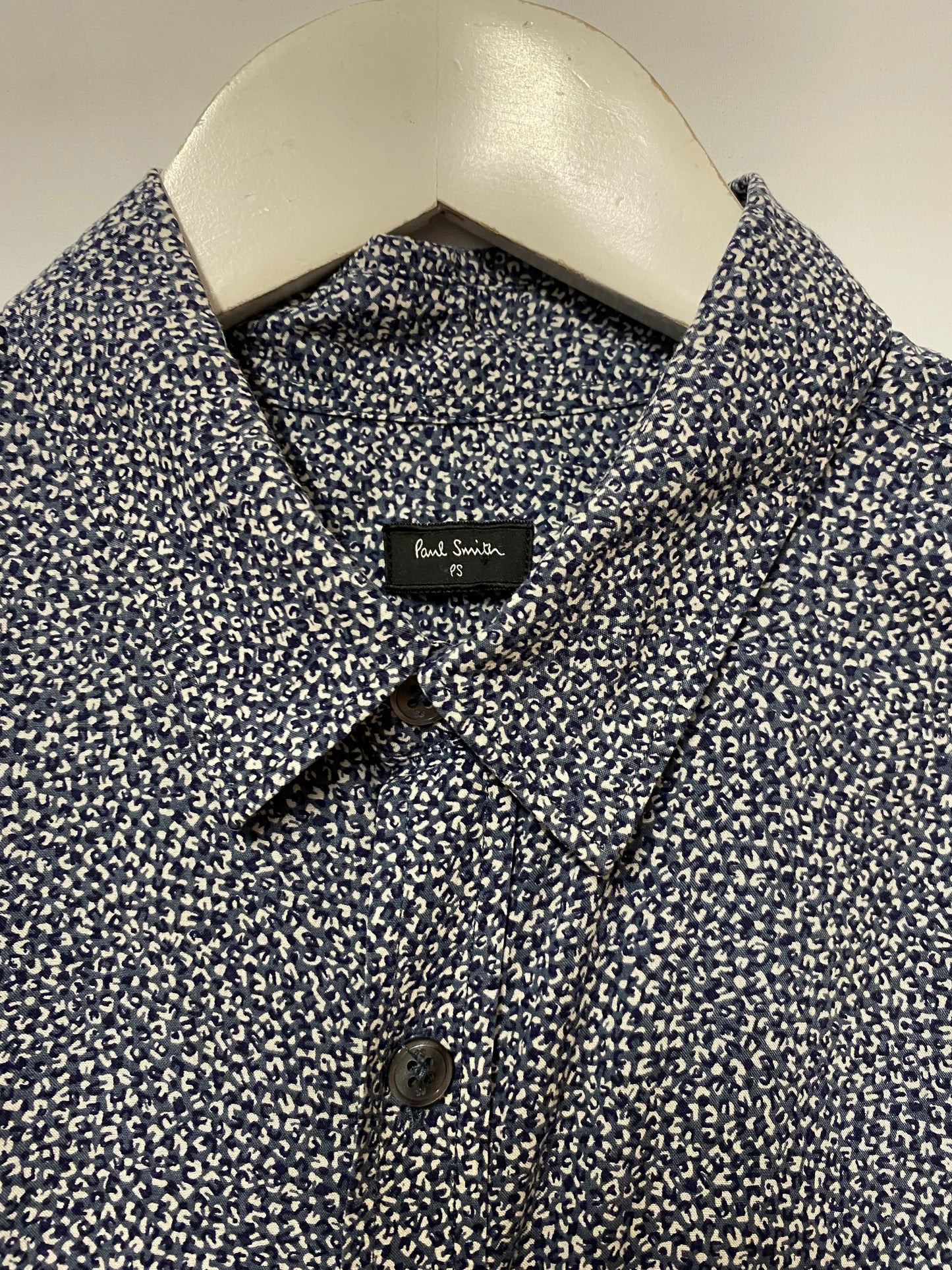 Paul Smith Speckled Cotton Shirt Medium