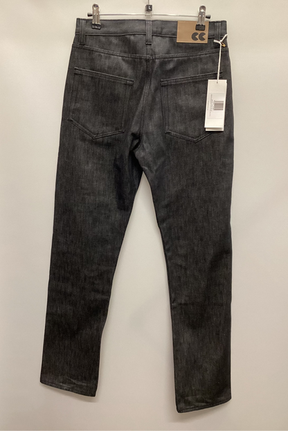 BNWT Community Clothing Made in England Men's Straight Leg Jeans Black W30