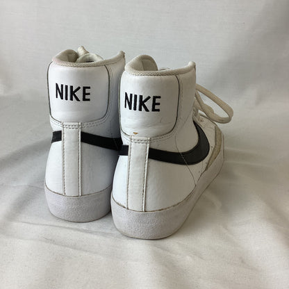 Nike White High Tops With Black Swoosh Size UK 3.5 (EUR36)