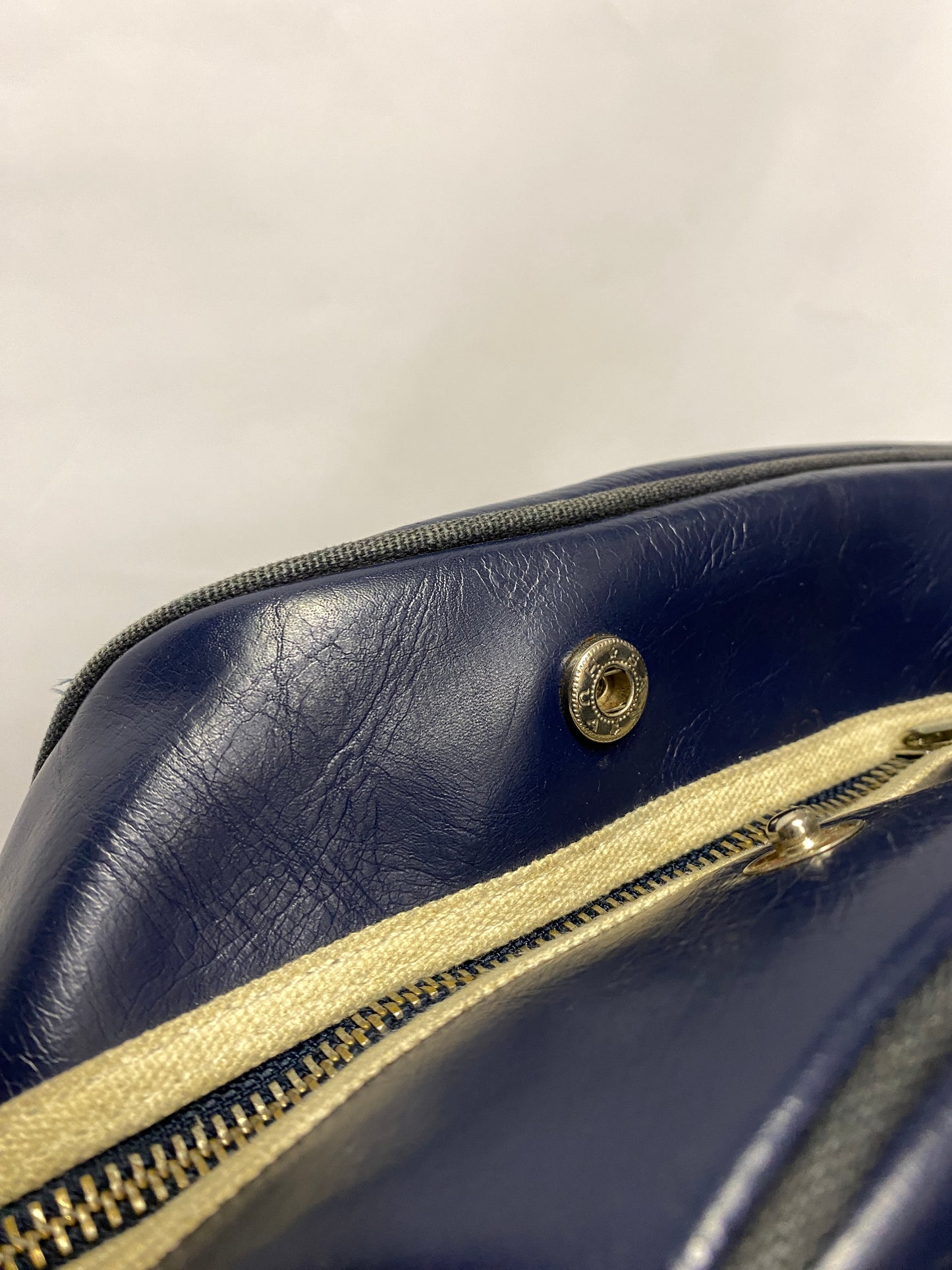 Fred Perry Blue Travel Satchel Bag