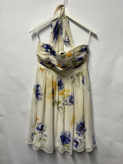 Coast White Floral Sheer A-line Dress 12