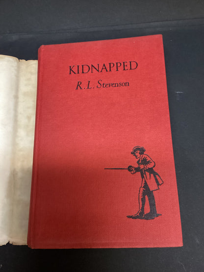 R.L. Stevenson – Kidnapped – Vintage Edition with Dust Jacket