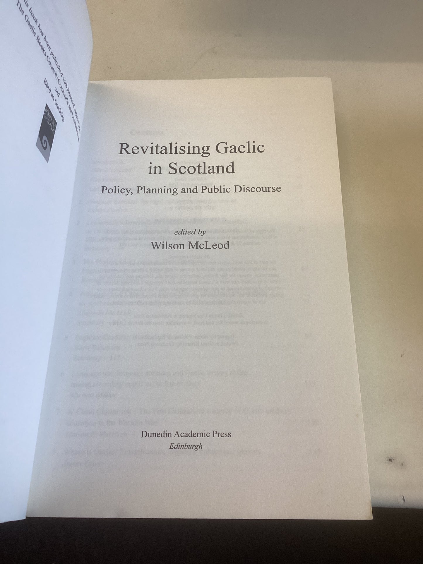 Revitalising Gaelic In Scotland Edited By Wilson Mcleod