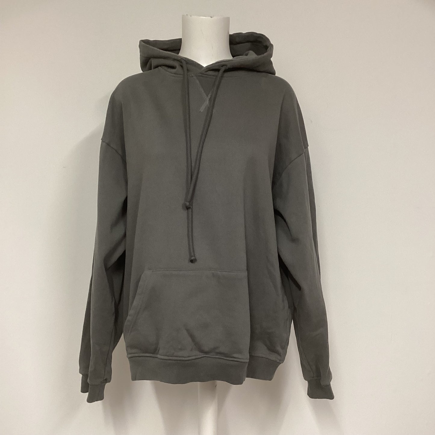 ARNE Grey Pullover 100% Cotton Hoody Size L