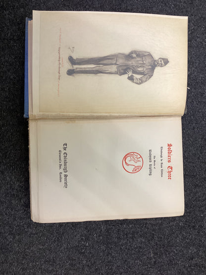 Soldiers Three by Rudyard Kipling (1909)