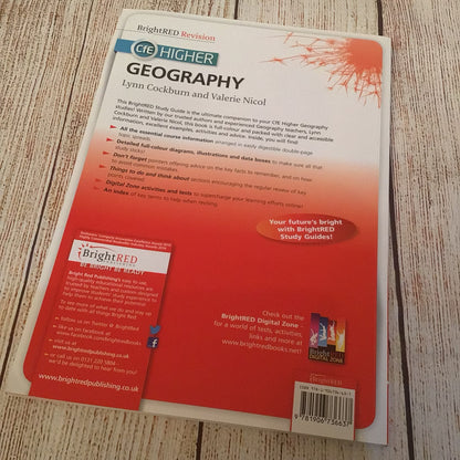 CfE Higher Geography - BrightRED Study Guide