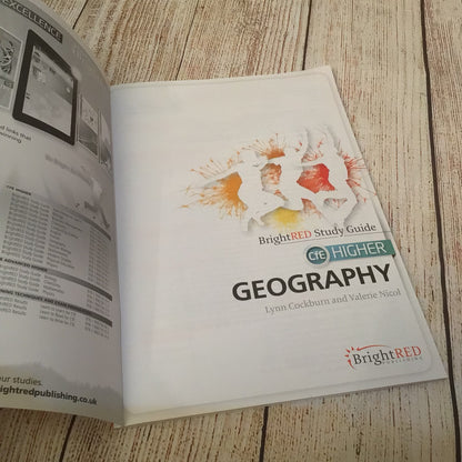 CfE Higher Geography - BrightRED Study Guide