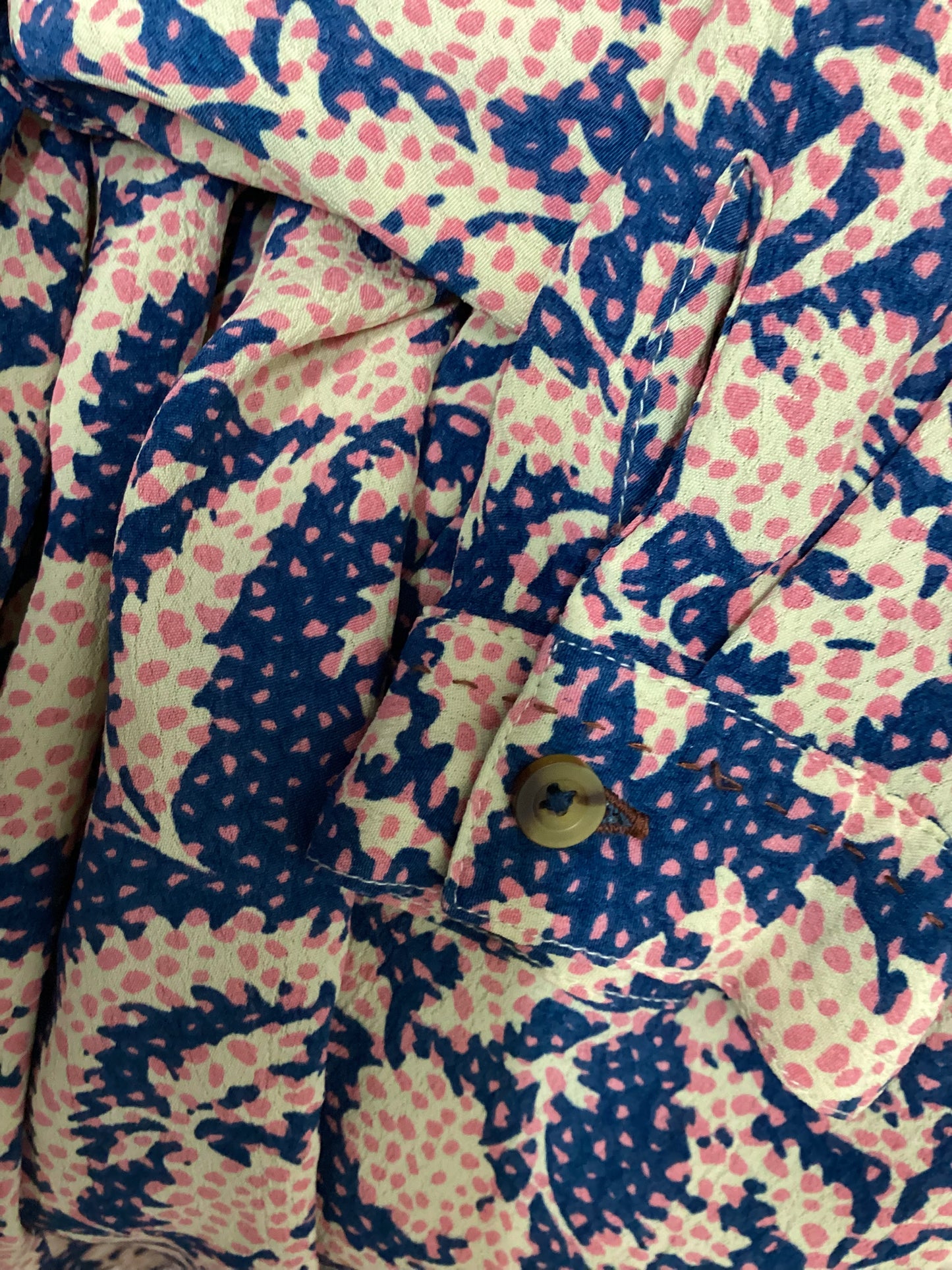 White Stuff Long Shirt Floral Tunic Size 10