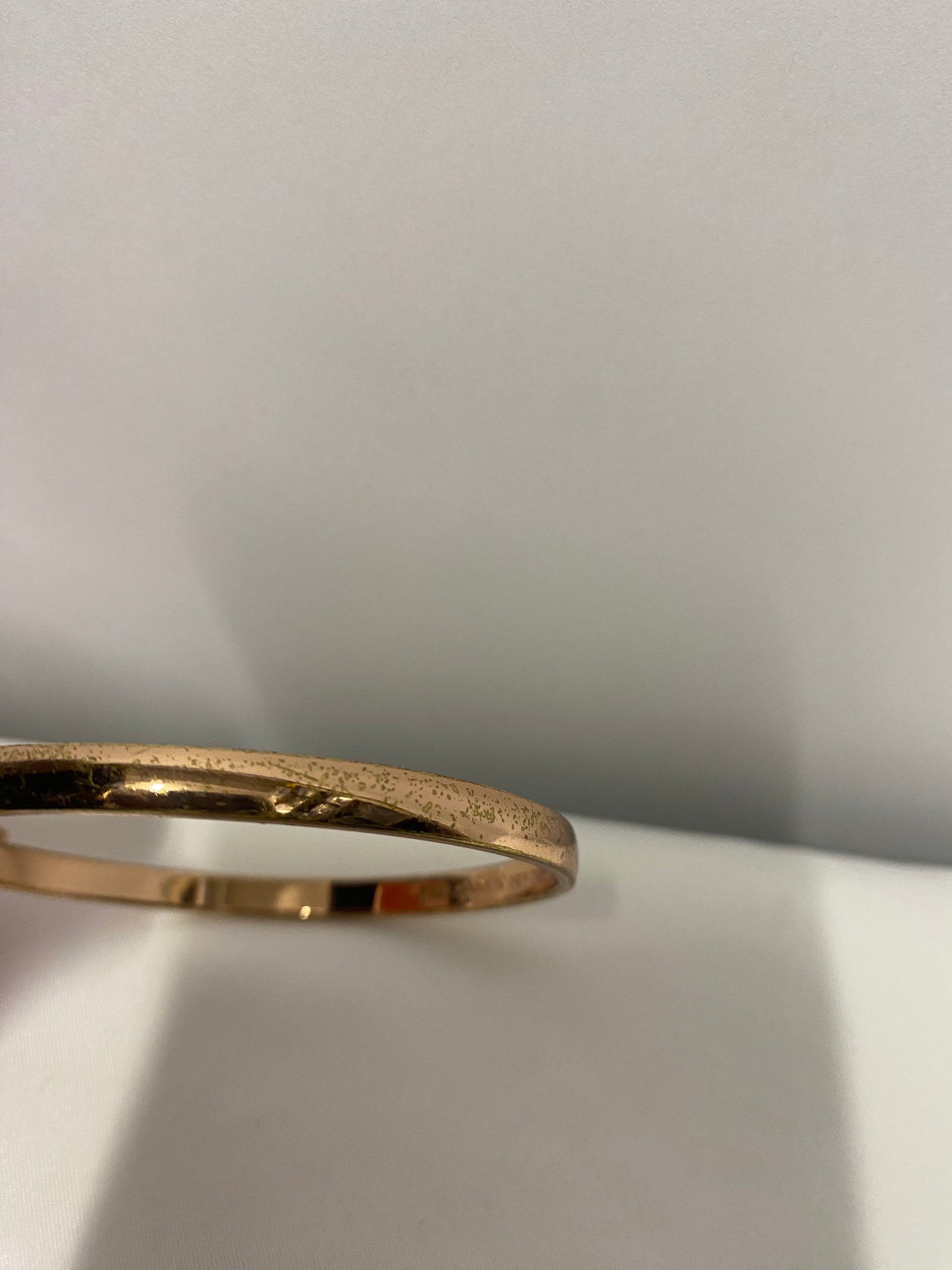 Kate Spade Three Gold Plated Bangles With Pouch