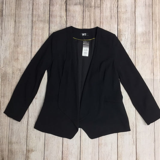 BNWT Wallis Black Waterfall Blazer Jacket RRP £65 Size 14