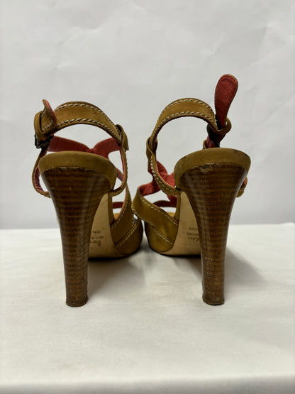 Boden Beige Strap Heel Sandals 3