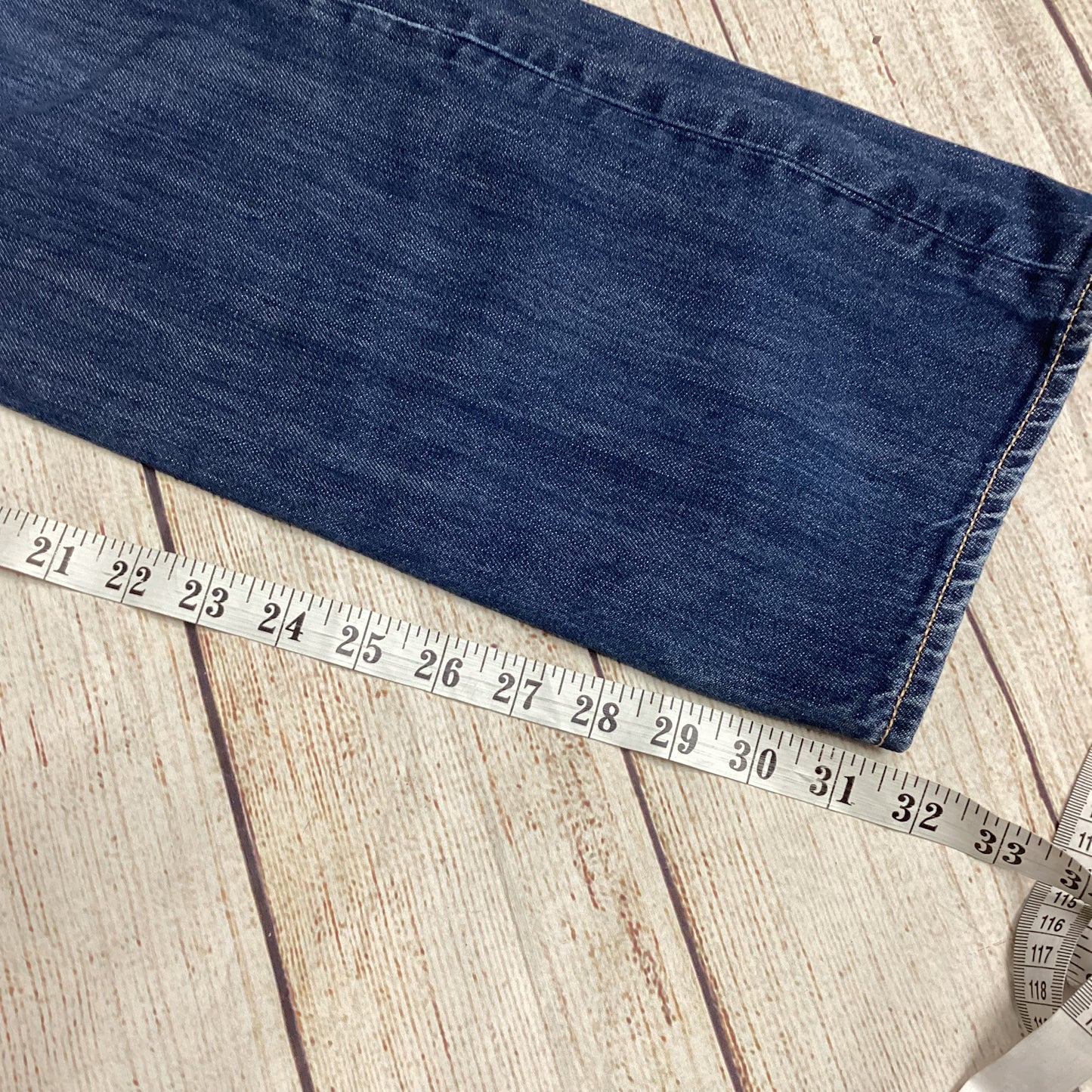 Levis 501 Blue Cotton Jeans W34 L34