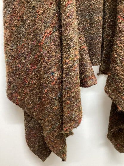 Oscar de la Renta Shawl Knit Multicolour Cape