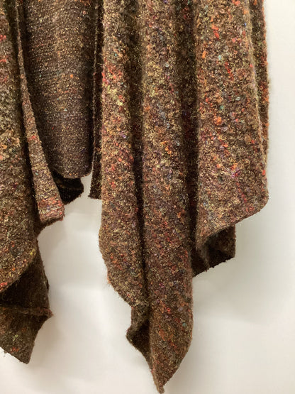 Oscar de la Renta Shawl Knit Multicolour Cape