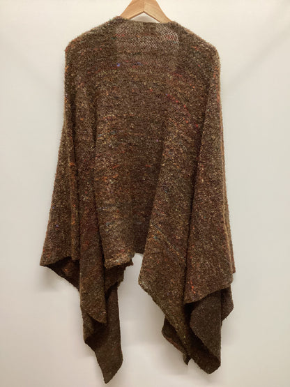 Oscar de la Renta Shawl Knit Multicolour Cape
