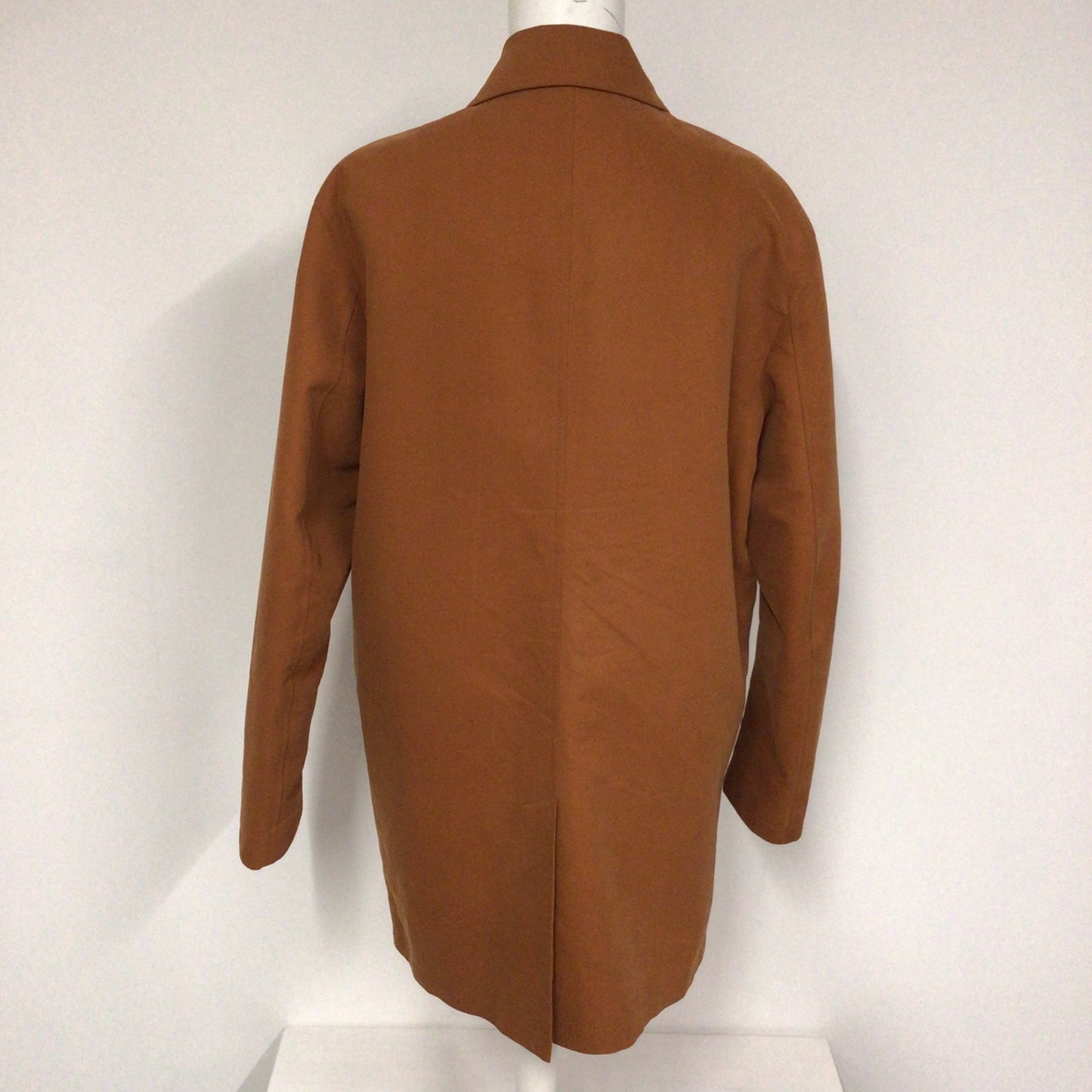 Folk Made in England Burnt Orange Brown Coat Size L (4 on label)