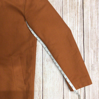 Folk Made in England Burnt Orange Brown Coat Size L (4 on label)