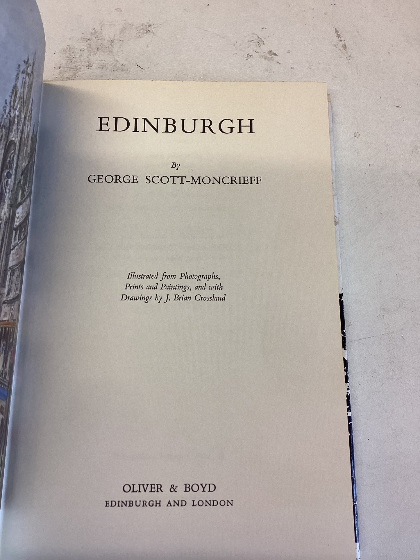 Edinburgh George Scott-Moncrieff