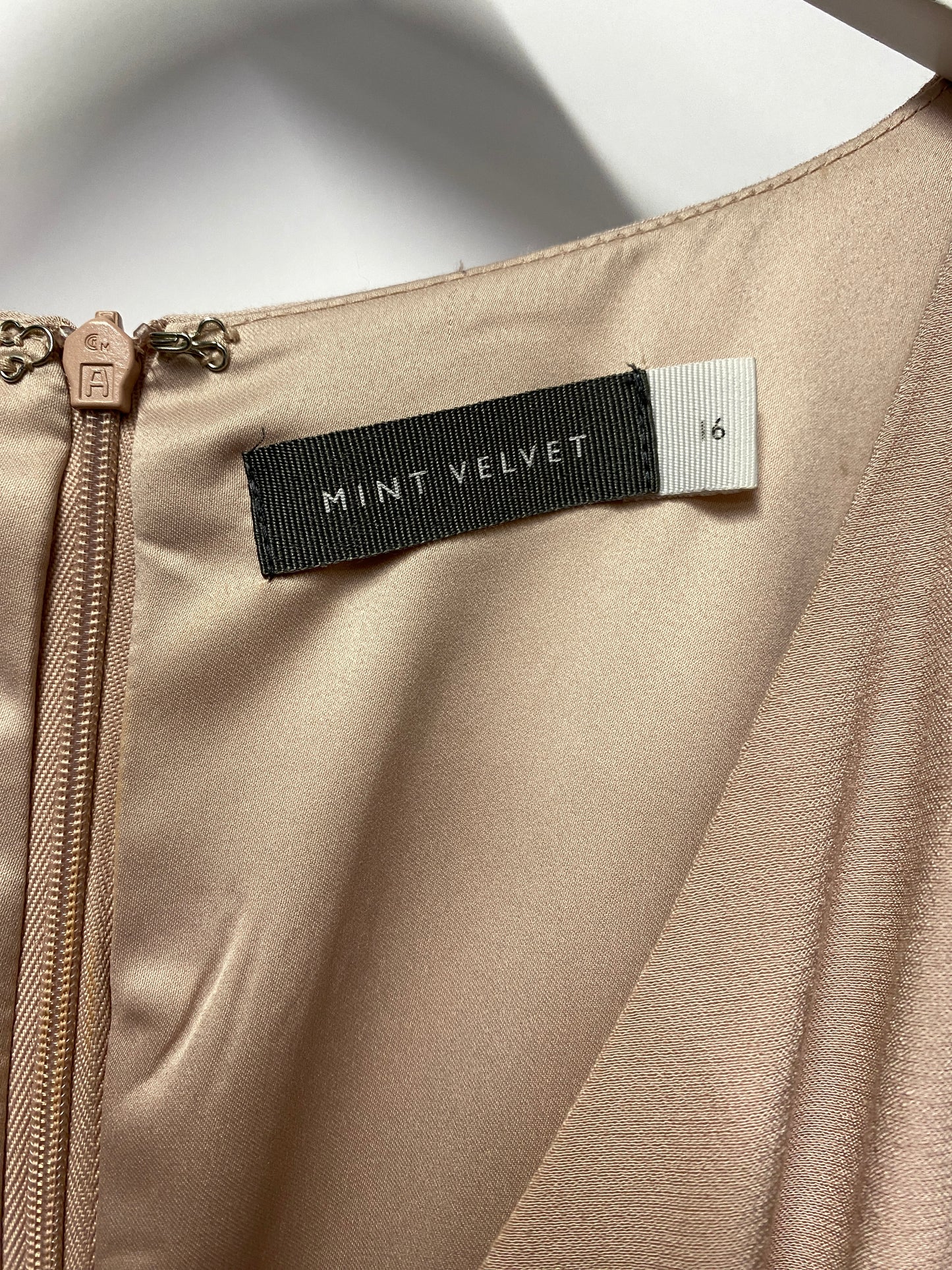 Mint Velvet Dusty Pink Dress 16