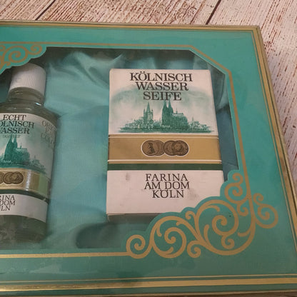 Vintage Echt Kolnisch Wasser - Cologne & Soap Gift Set