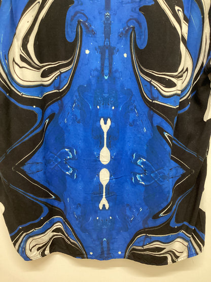 Pretty Green Smiley Originals Blue Marble Shirt Size L