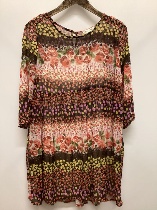 Monteau Floral Babydoll Dress Size L