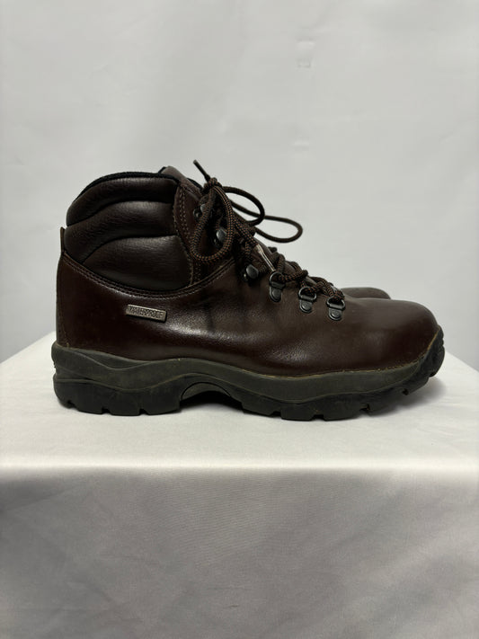 Hi-Tec Brown Leather Eurotrek Hiking Boots 6