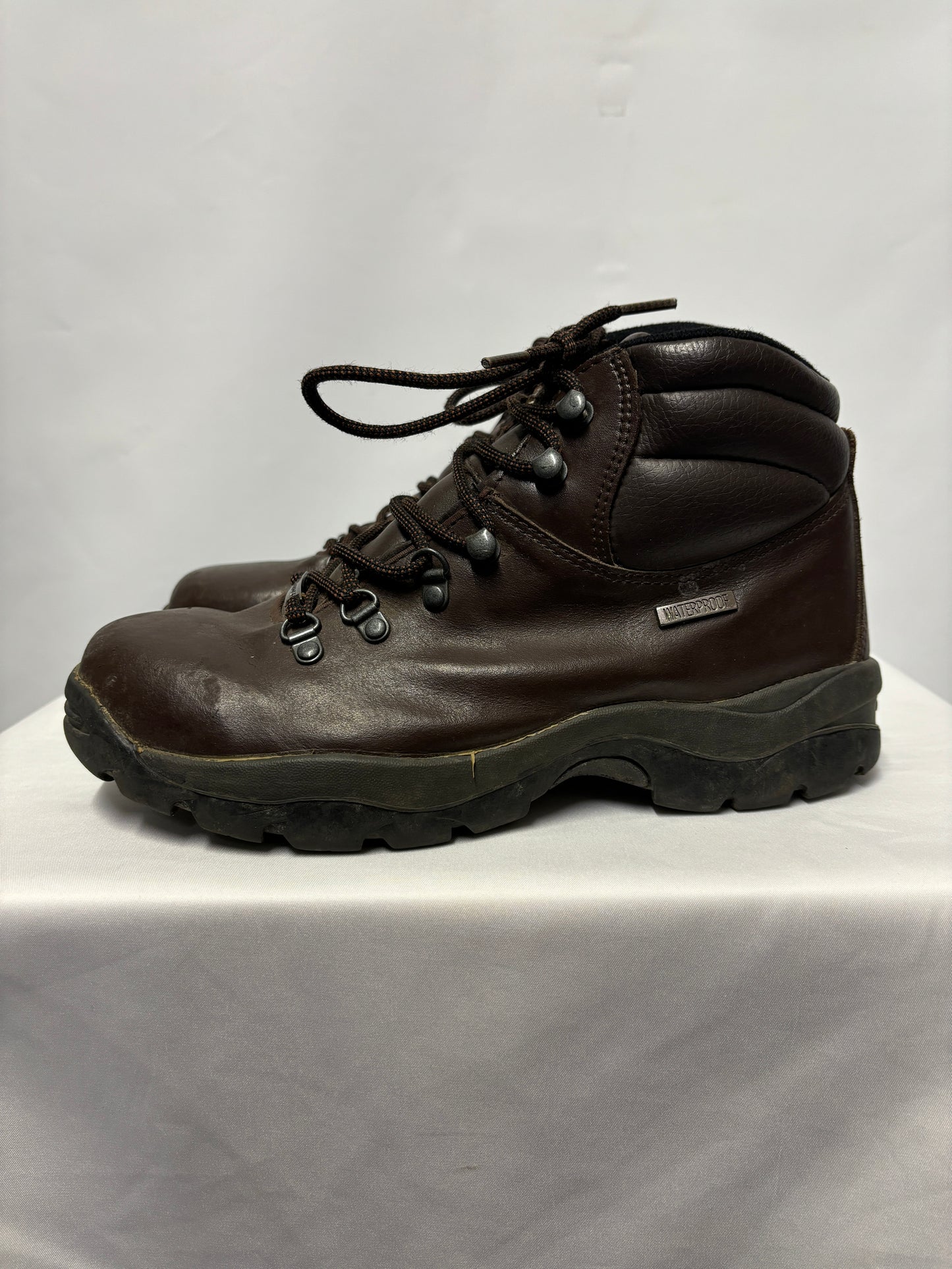 Hi-Tec Brown Leather Eurotrek Hiking Boots 6