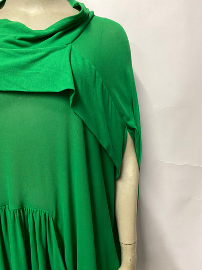 Bernhard Willhem Green Cotton Dress Medium