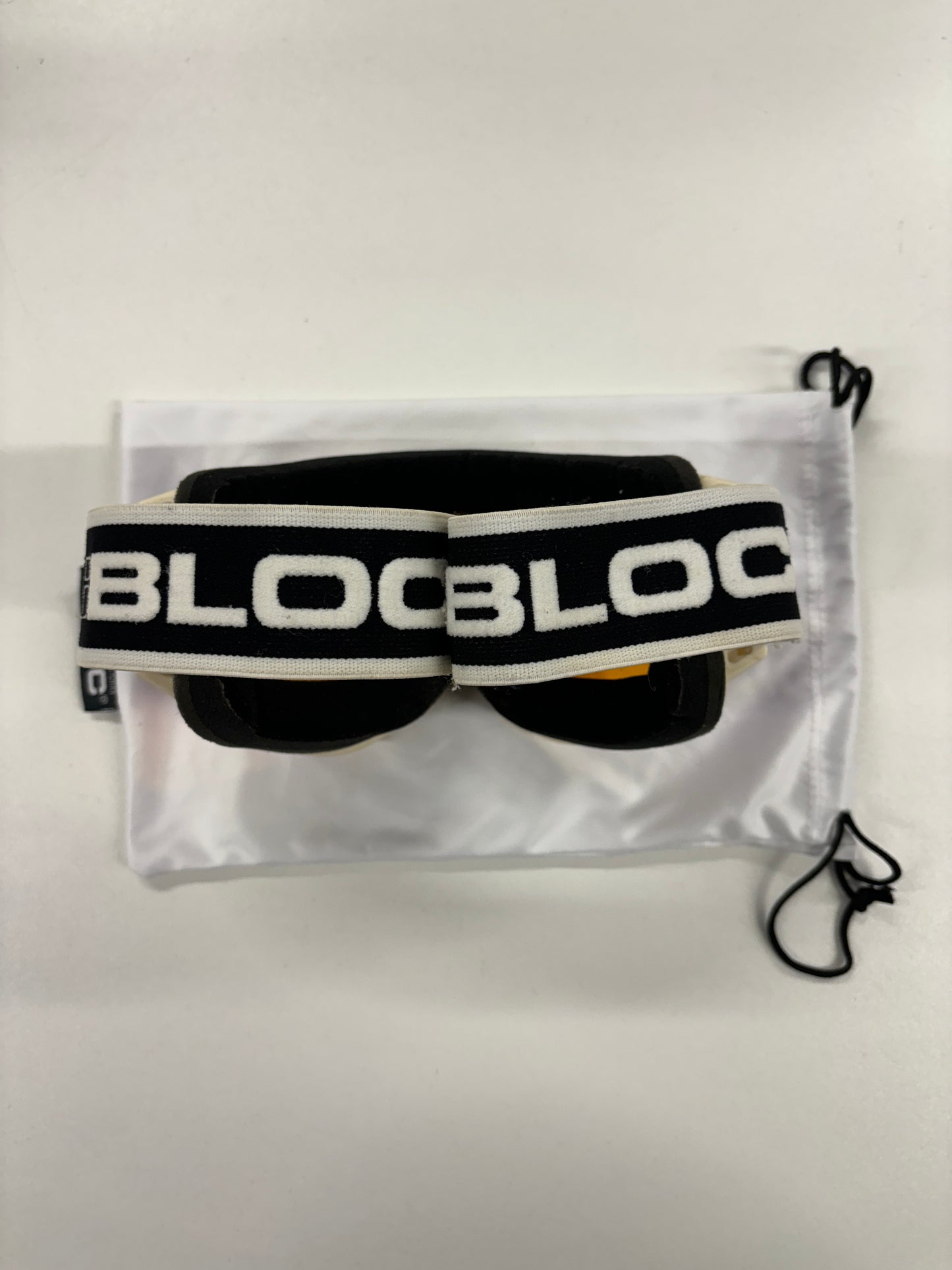 Bloc Eyewear White Polarised Ski Goggles