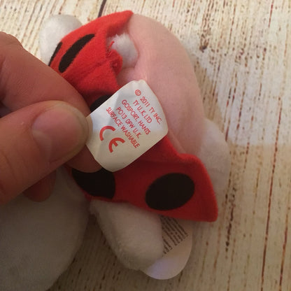 TY Beanie Baby with Tag - Hello Kitty - Ladybird - 2011
