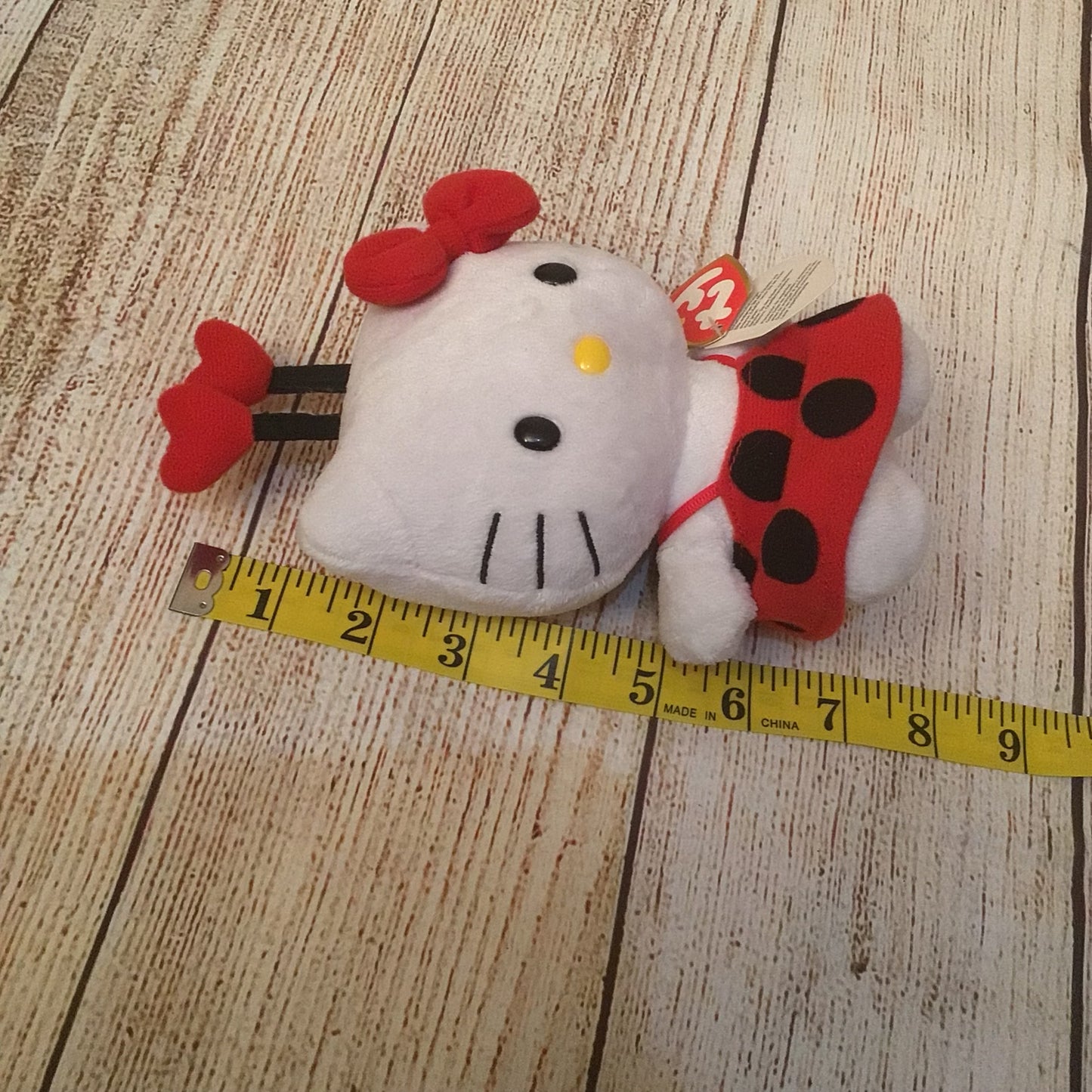 TY Beanie Baby with Tag - Hello Kitty - Ladybird - 2011