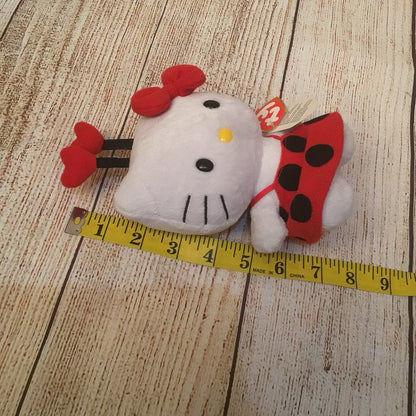 TY Beanie Baby with Tag - Hello Kitty - Ladybird - 2011