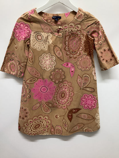 Gap Kids Corduroy Floral Dress Size 8-9 Years