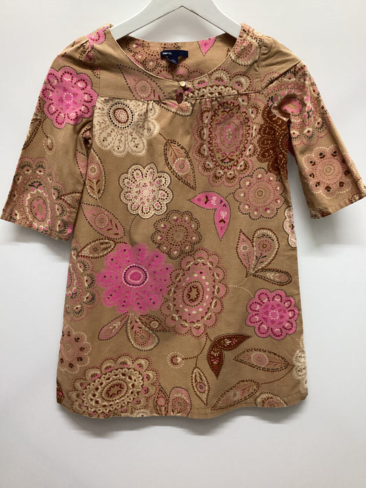 Gap Kids Corduroy Floral Dress Size 8-9 Years