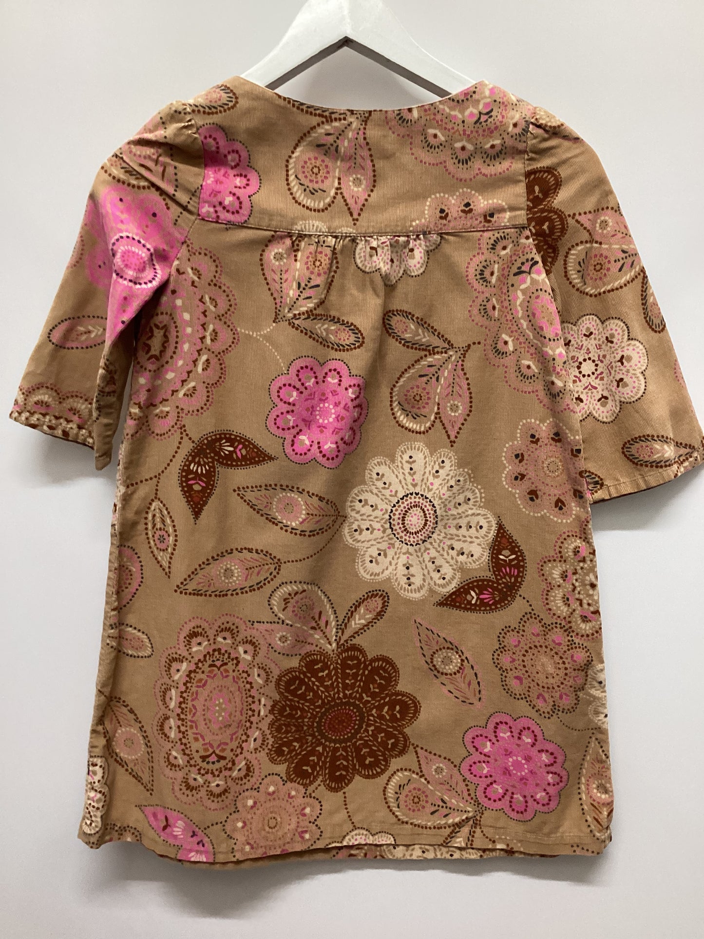 Gap Kids Corduroy Floral Dress Size 8-9 Years