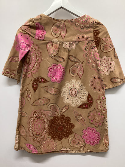 Gap Kids Corduroy Floral Dress Size 8-9 Years