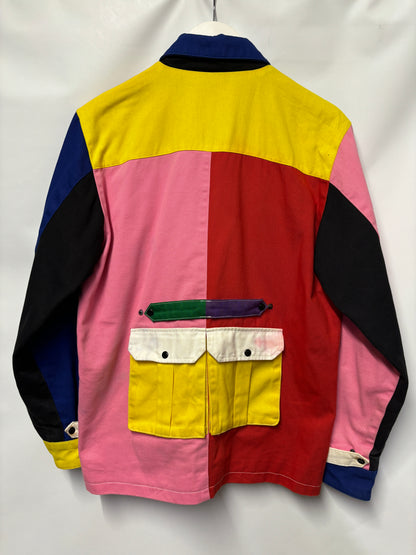 The Outsiders Division Multicolour Patchwork Daily Indumentary Jacket Medium