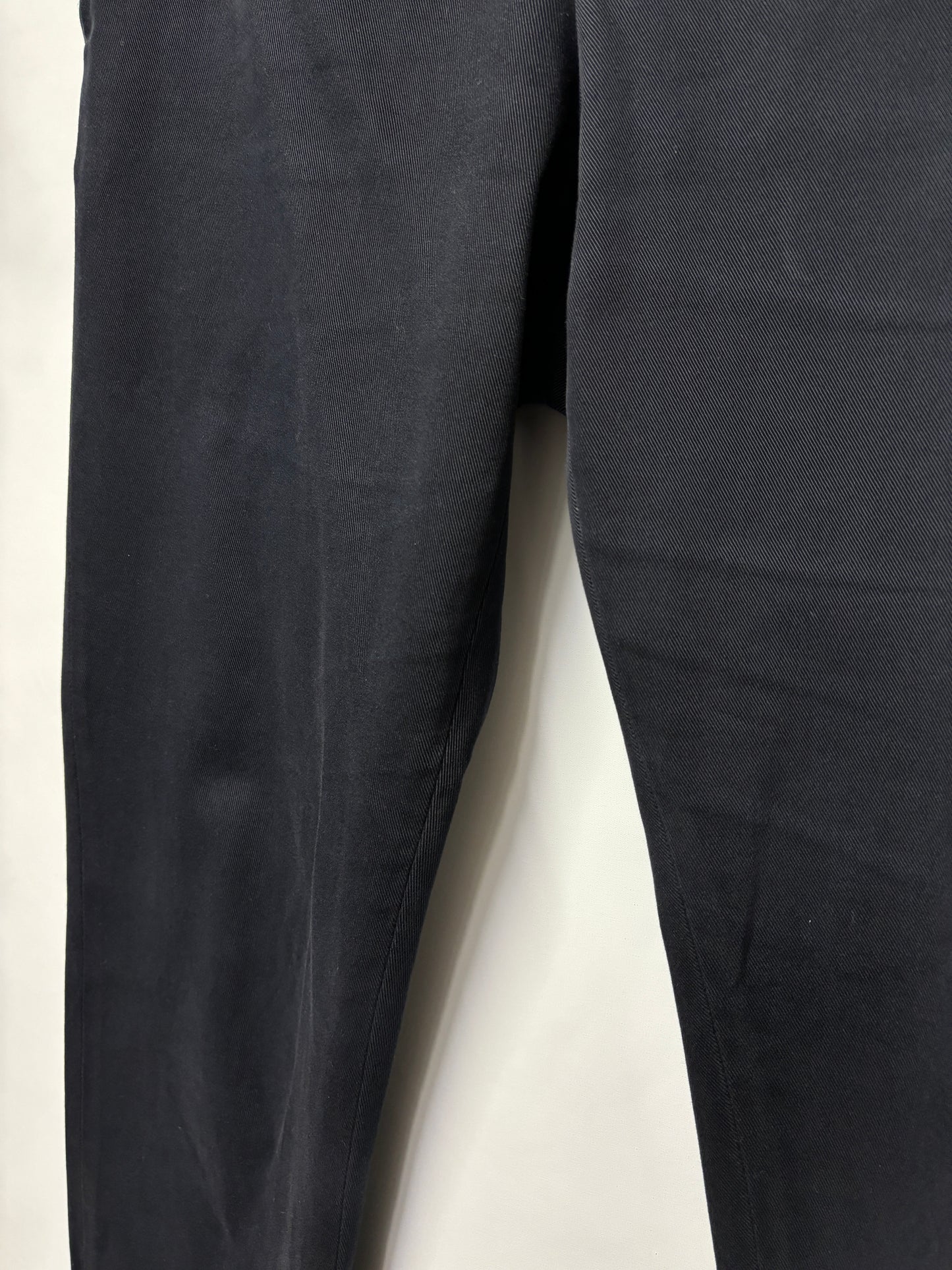 Boglioli Navy Soft Brushed Cotton Chinos 52 /W37